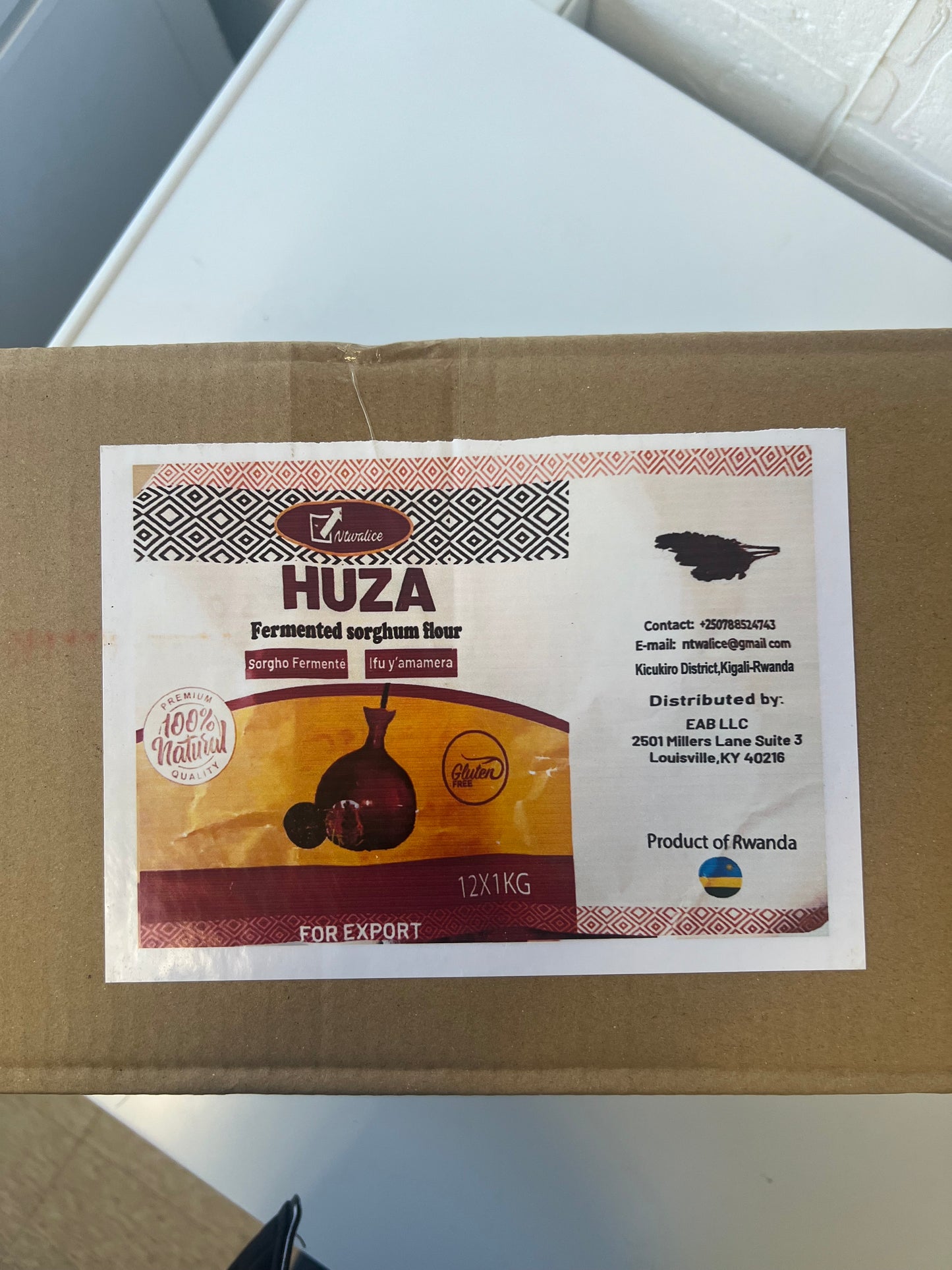 Huza Fermented Sorghum Box 12kgs