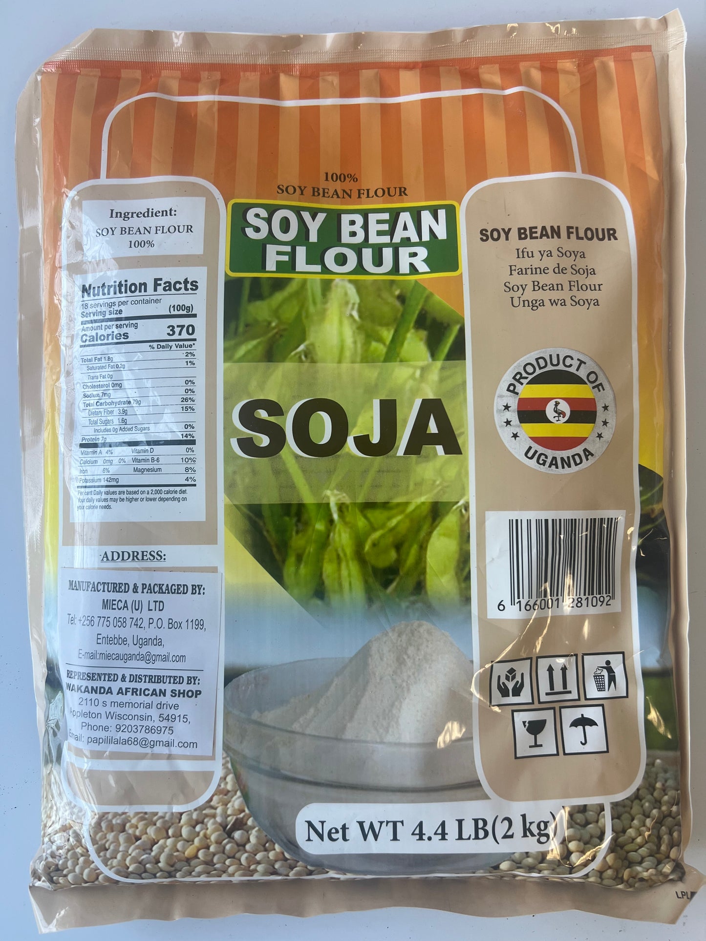 Soja - Soy Bean Flour 2kg