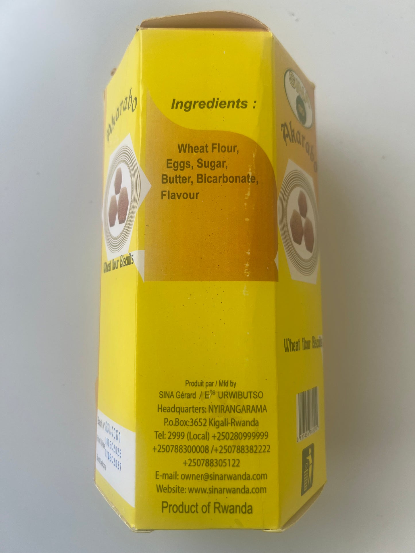 Akarabo Wheat Flour Biscuit