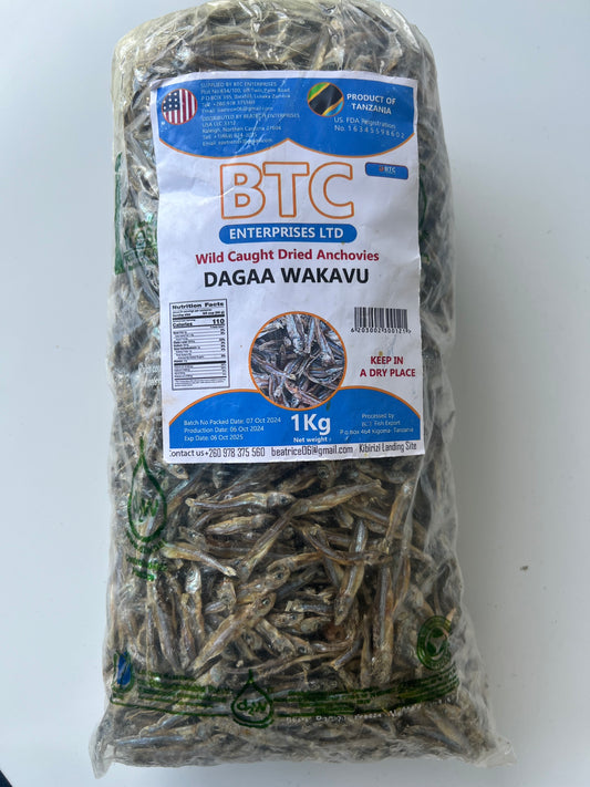 Dagaa - Dried small fish - Indagala 1kg