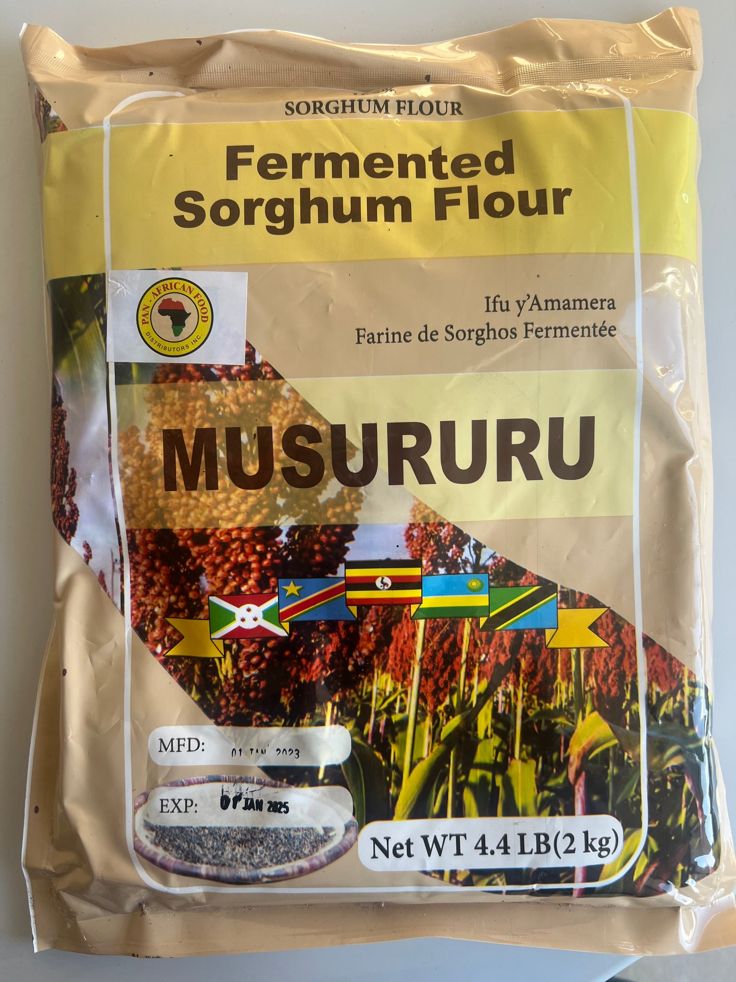 Fermented Sorghum Flour 2kgs - MUSURURU