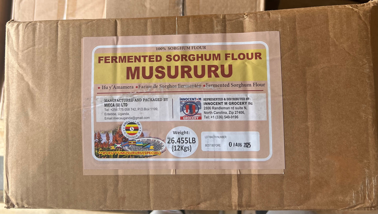 Fermeneted Sorghum Flour - Box - Musuru