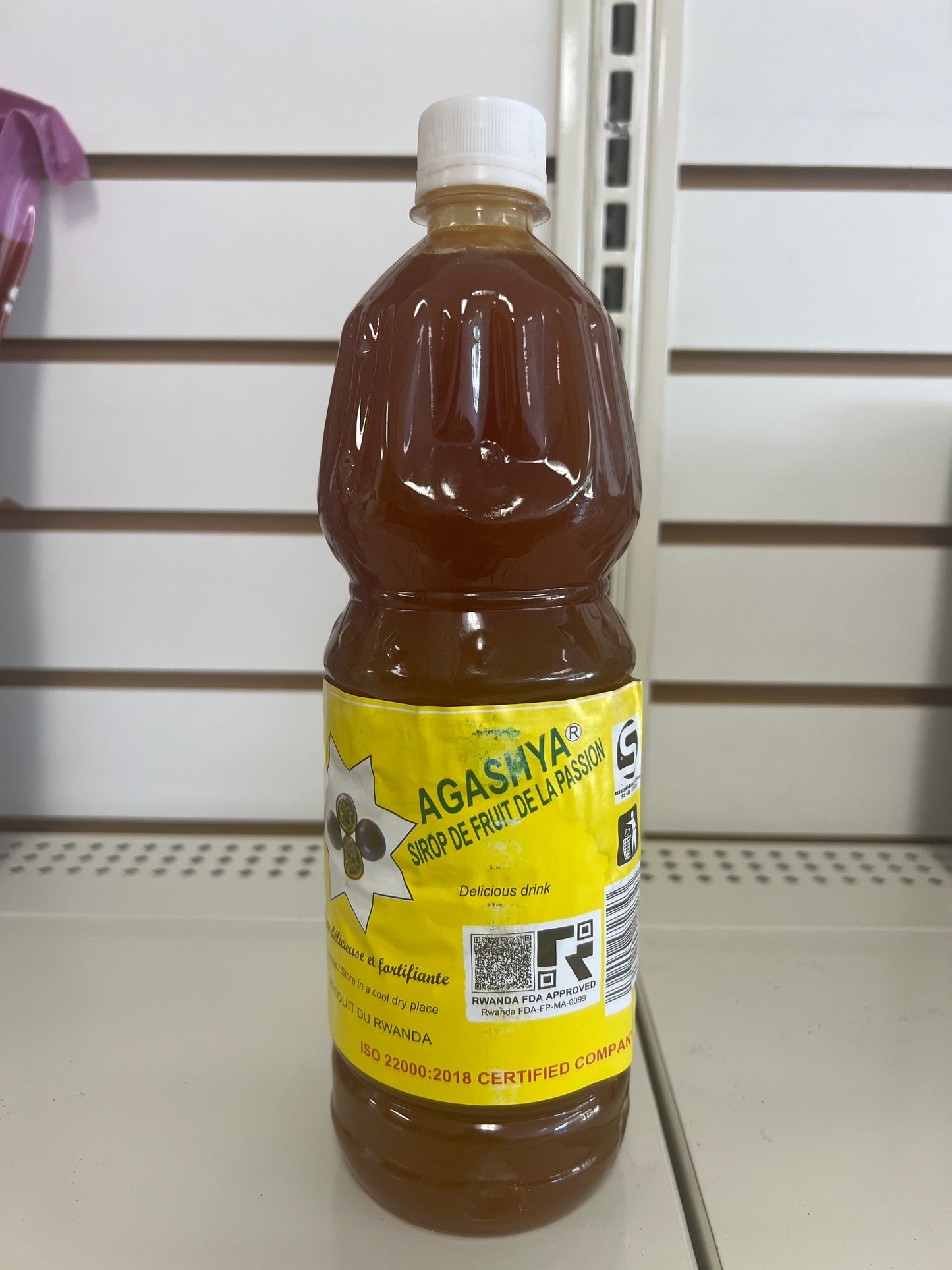 Agashya - Passion Fruit Squash Juice - 1L