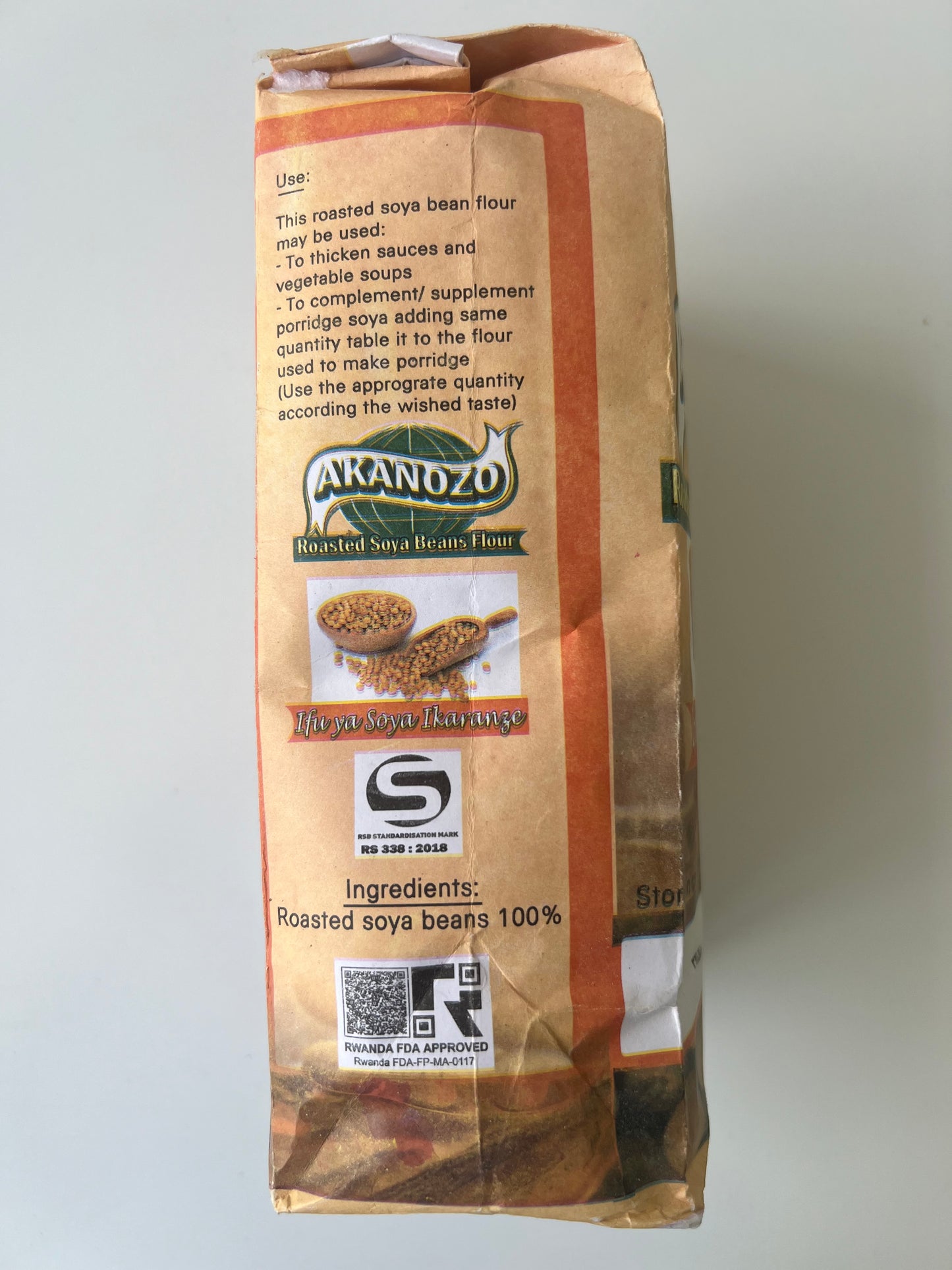 Akanozo Roasted Soya Beans - 1kg