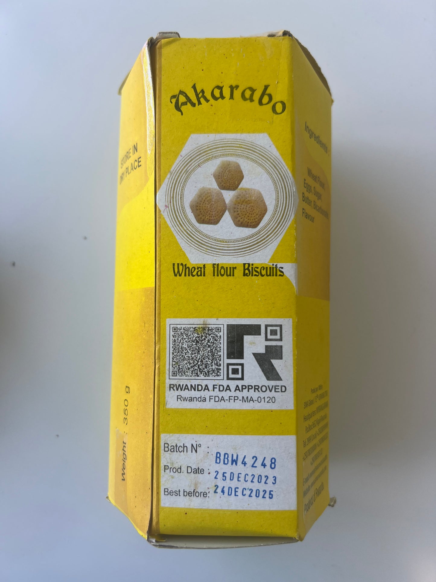 Akarabo Wheat flour Biscuit