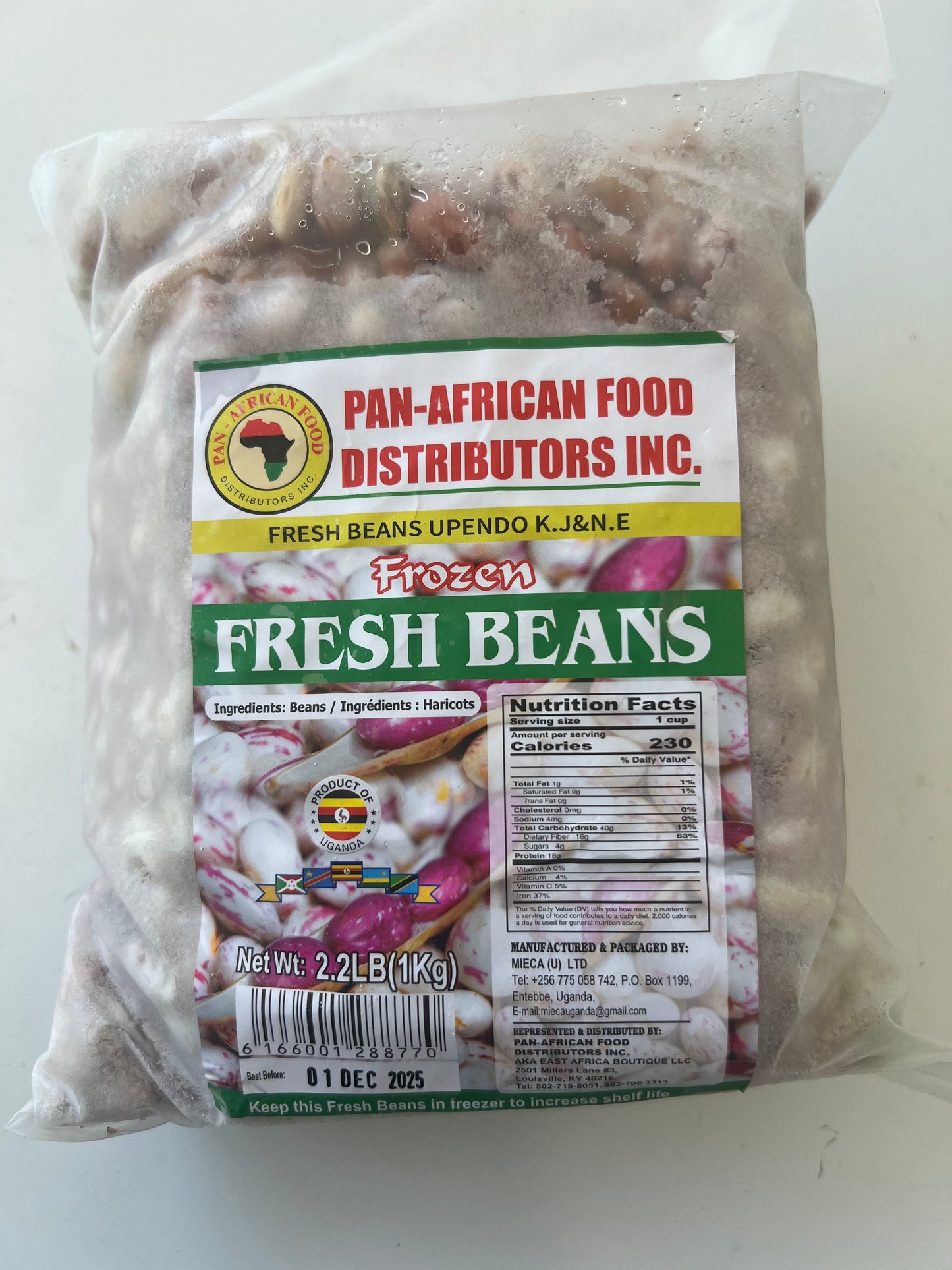 Fresh beans 1kg