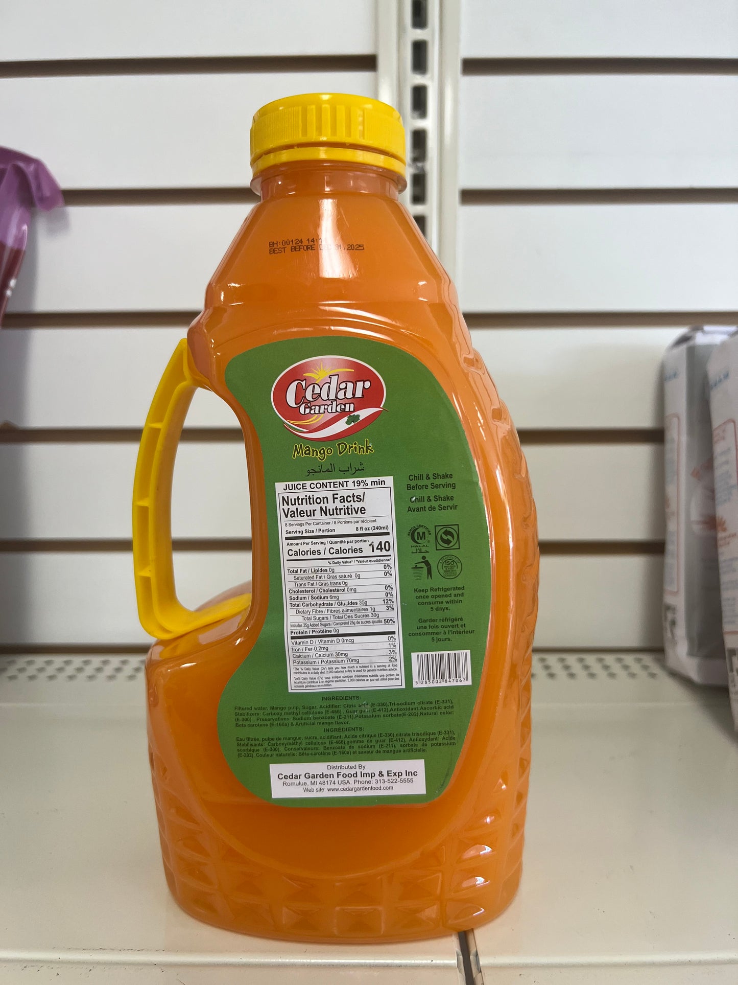 Cedar Garden Mango juice 2L