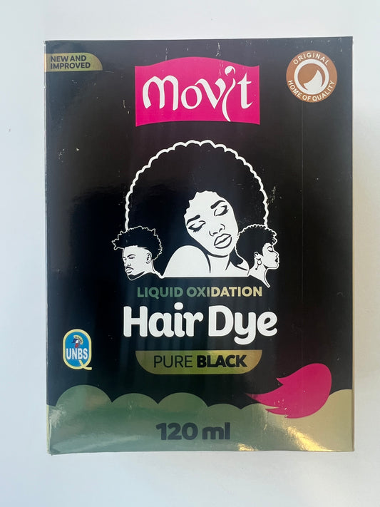 Movit Hair Dye Pure Black 120ml