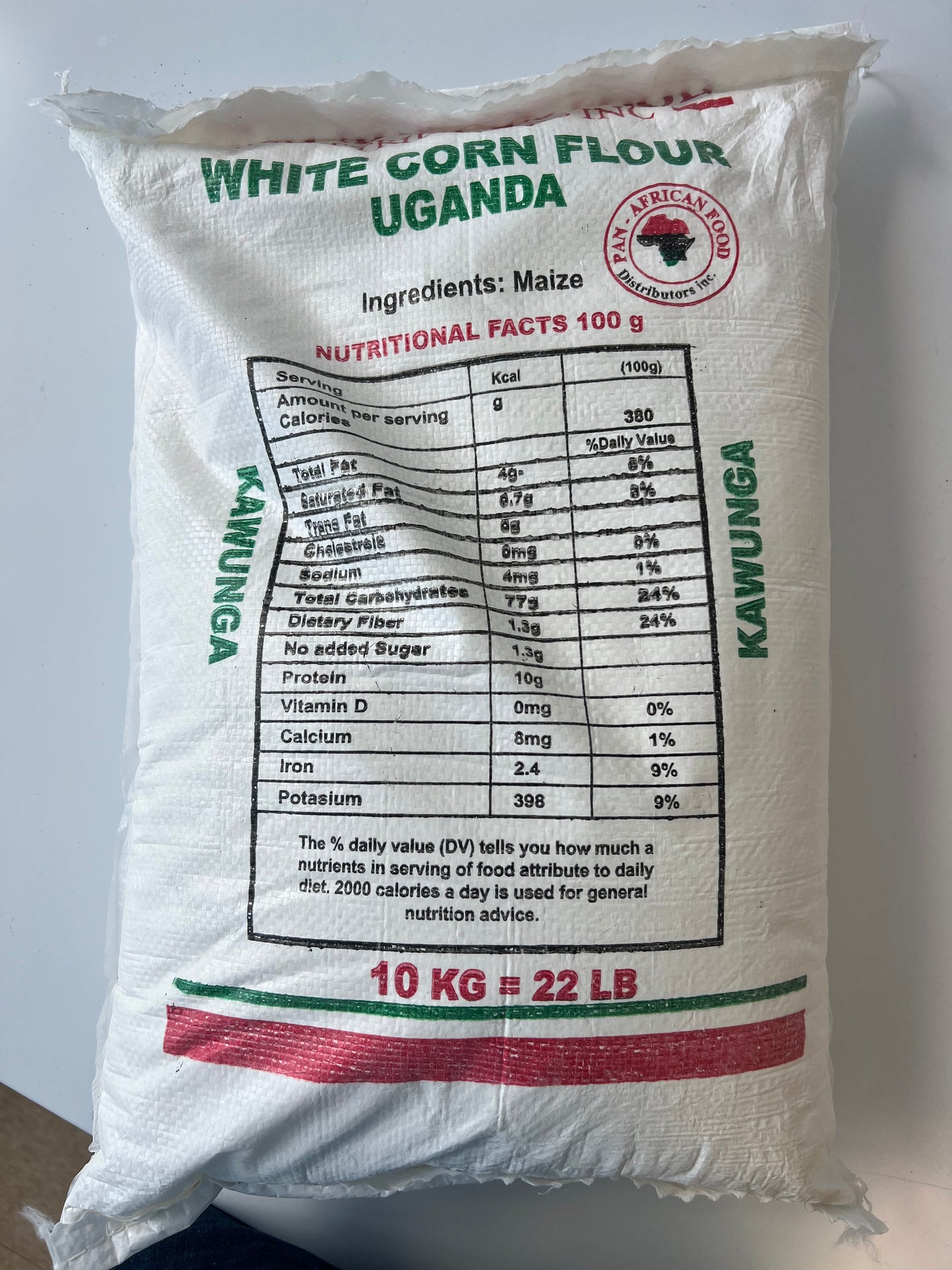 Kawunga White Corn 10kg - Uganda