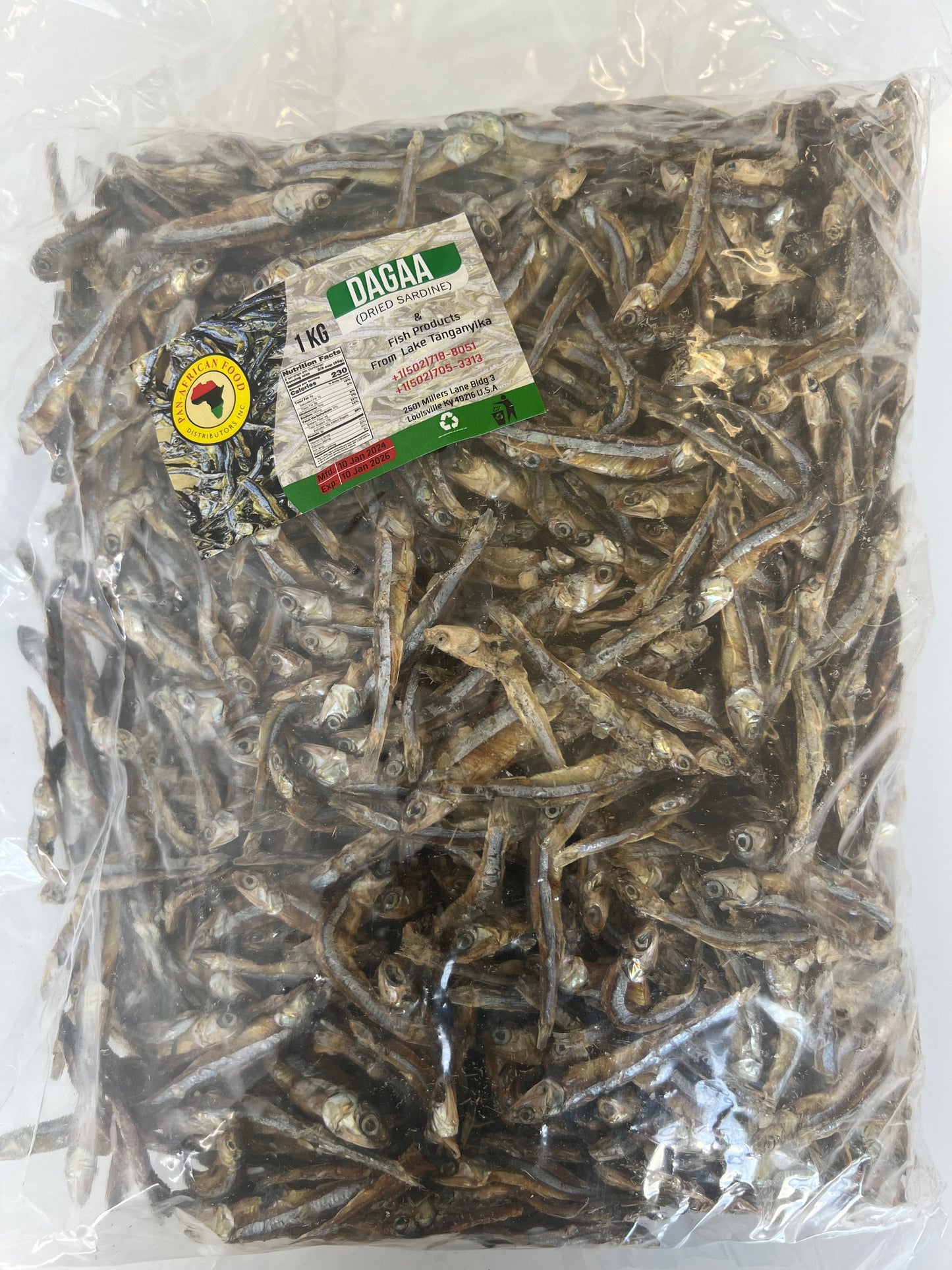 Dagaa - Dried small fish - Indagala 1kg